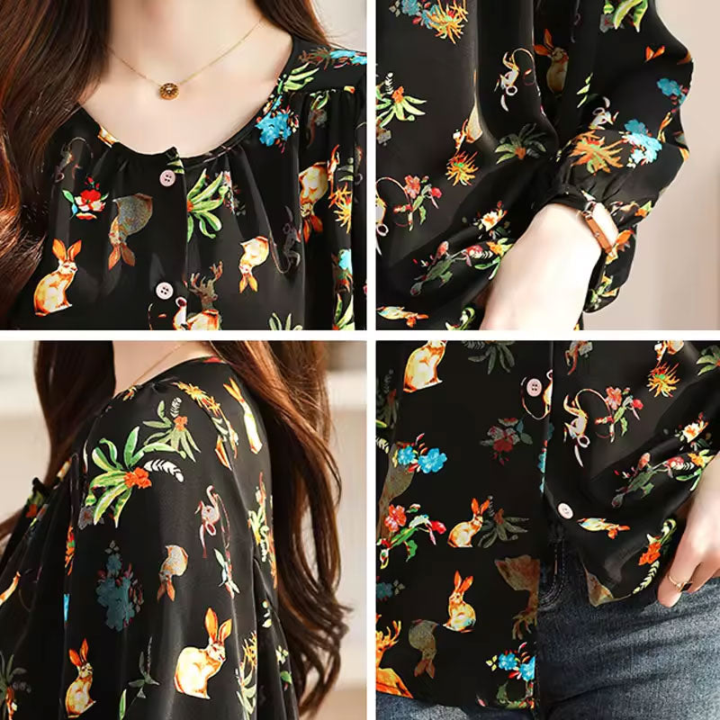 Willow Long-Sleeve Blouse