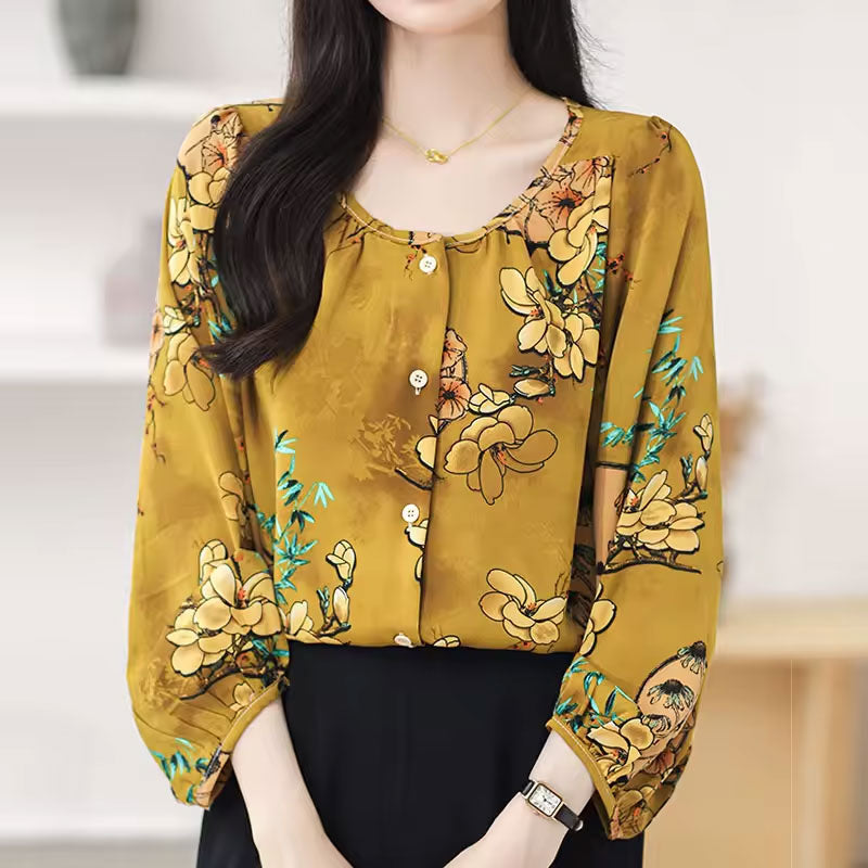 Abigail Long-Sleeve Blouse