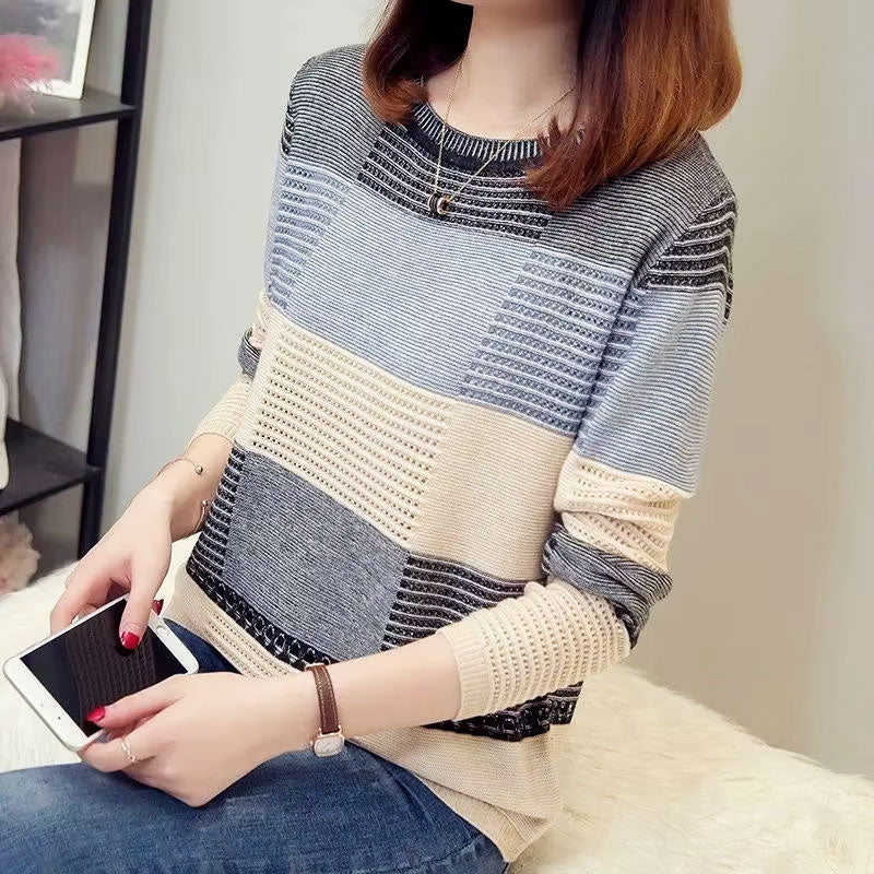 Eliana Color-Block Sweater