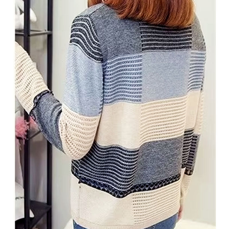 Eliana Color-Block Sweater