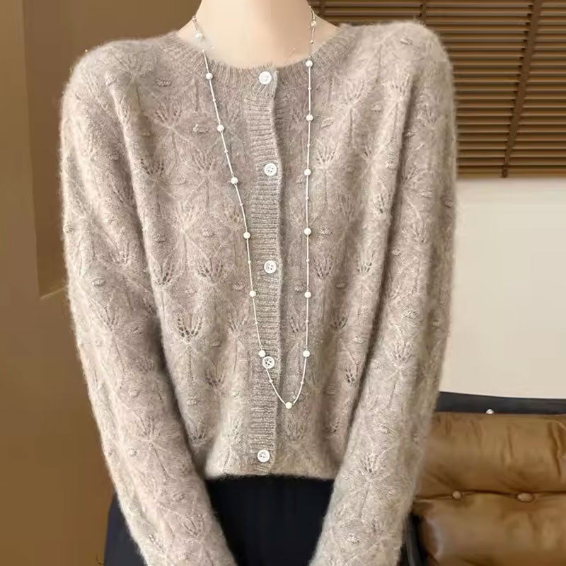 Ariana Floral Knit Cardigan