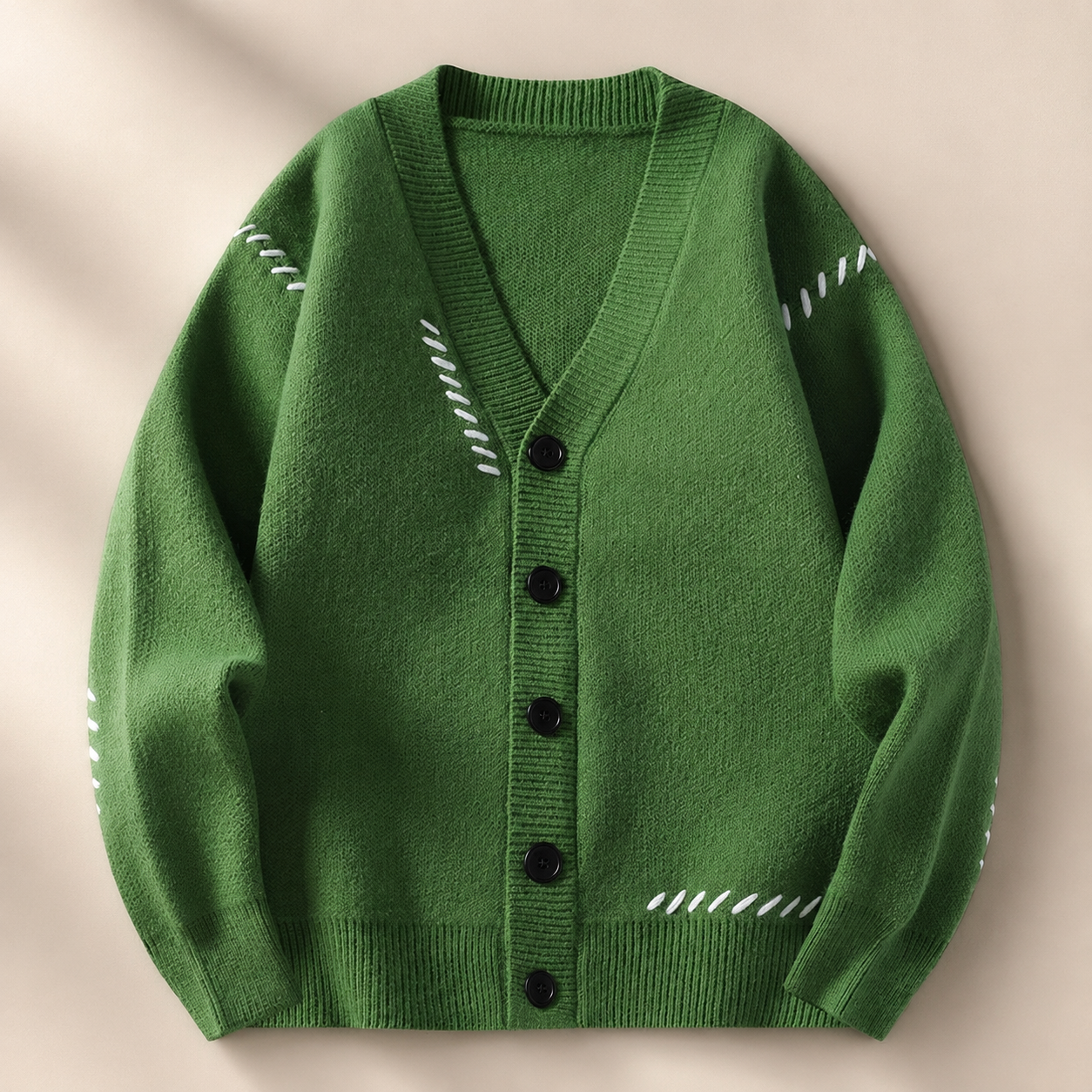 Bennett Button-Front Knit Cardigan
