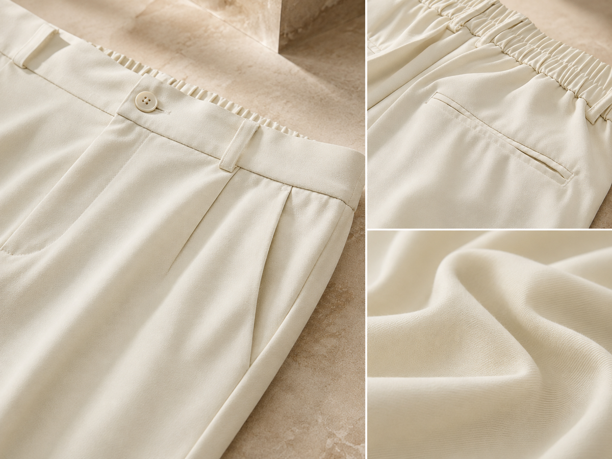 Thierry Men's Pleated Drape Pants
