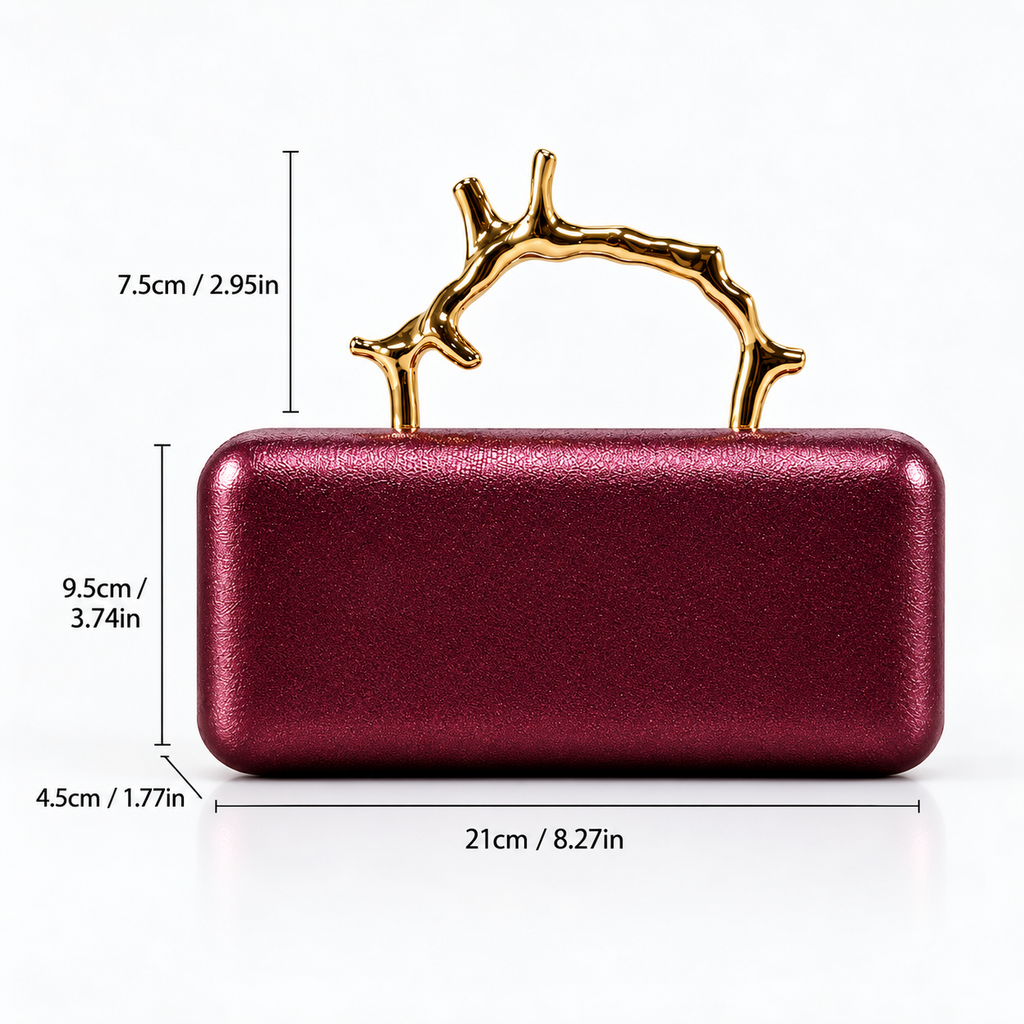 Elodie Branch Handle Evening Clutch