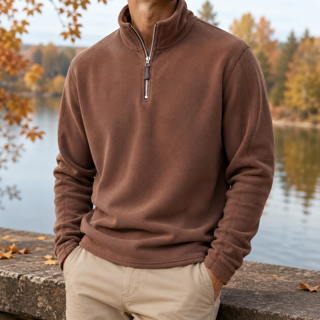 Callum Men’s Half-Zip Fleece Pullover