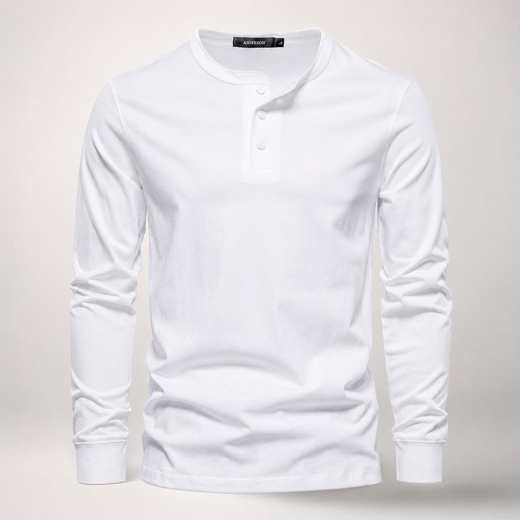 Grayson Men’s Long-Sleeve Henley Shirt