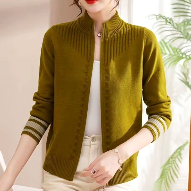 Anne Turtleneck Cardigan