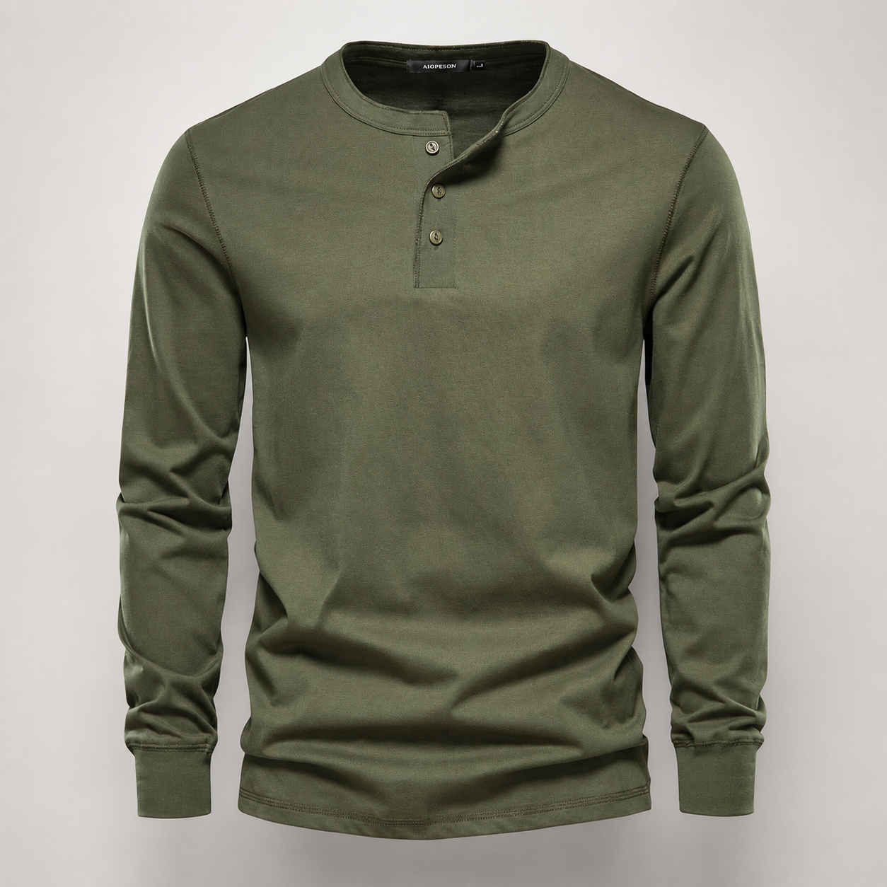 Grayson Men’s Long-Sleeve Henley Shirt
