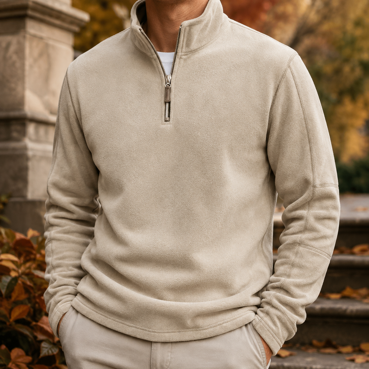 Callum Men’s Half-Zip Fleece Pullover