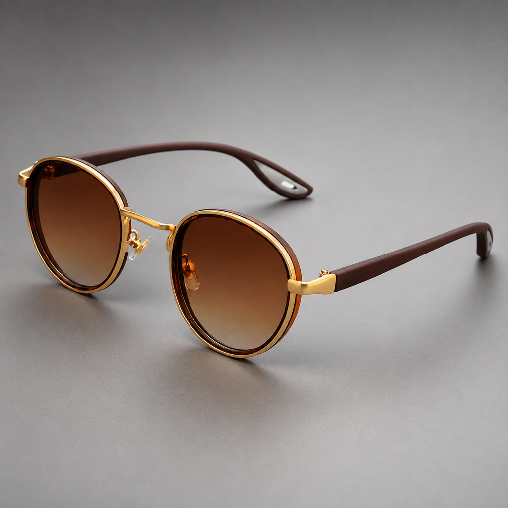 Adrian Round Frame Sunglasses