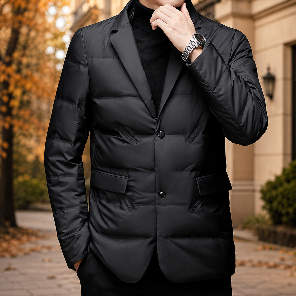 Bennett Men's Lightweight Down Jacket