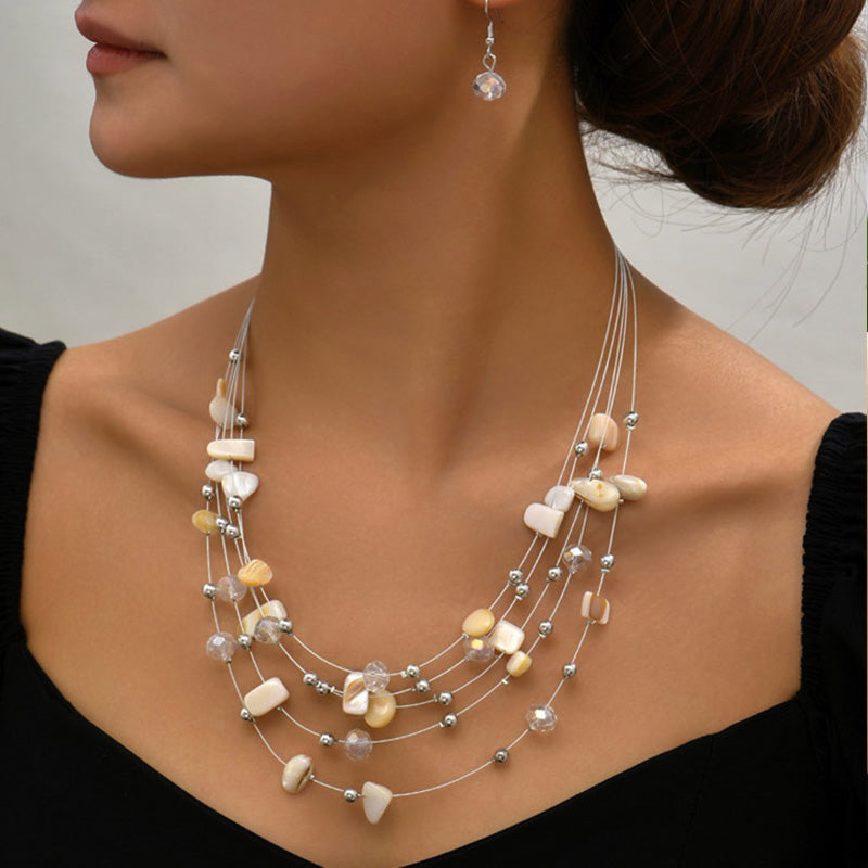 Cascade Layered Gem Set