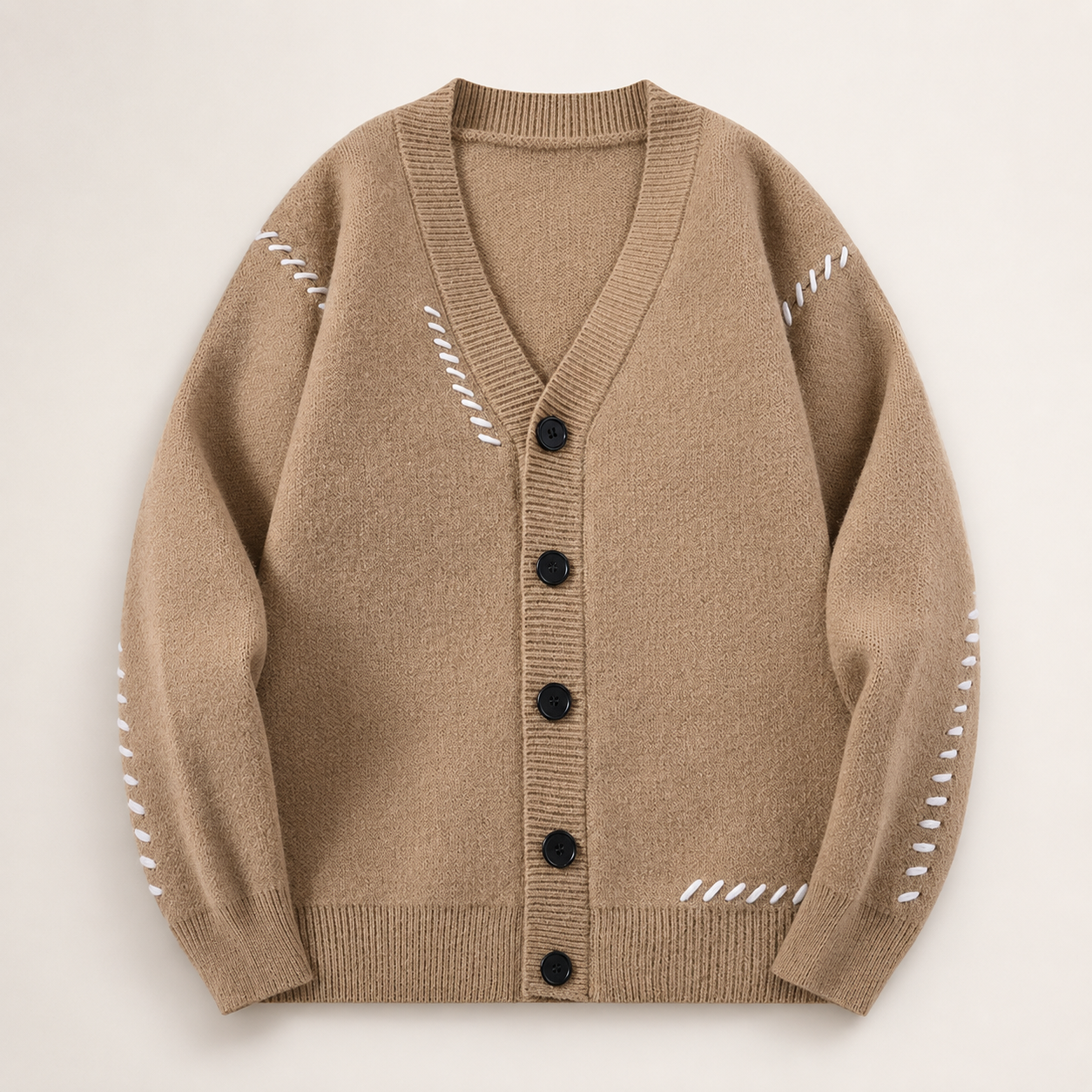 Bennett Button-Front Knit Cardigan