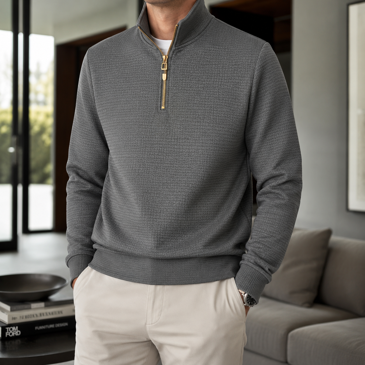 Declan Men’s Quarter-Zip Pullover