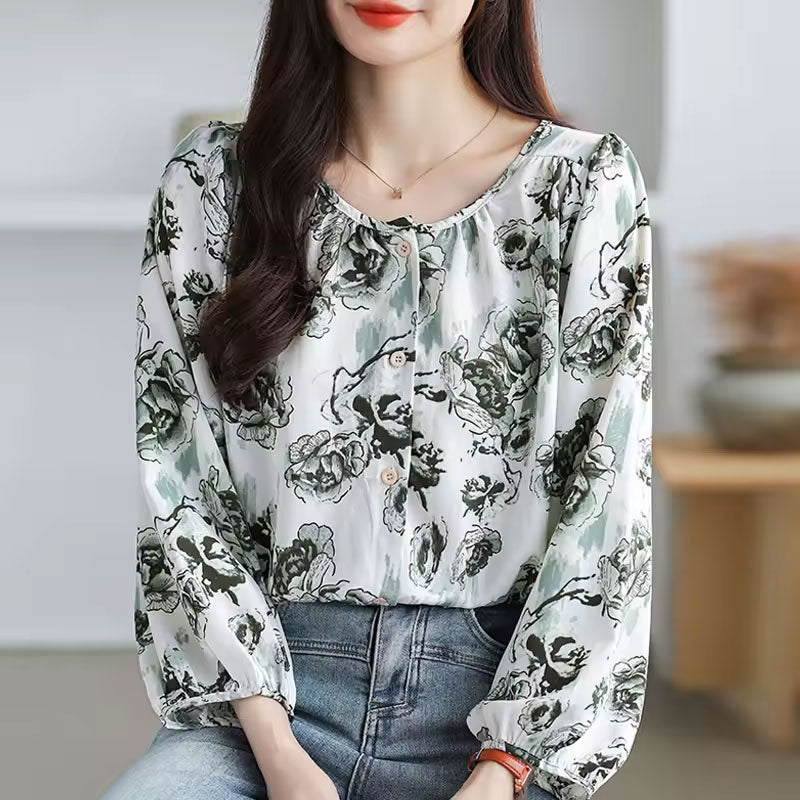 Zoe Floral Flowy Blouse