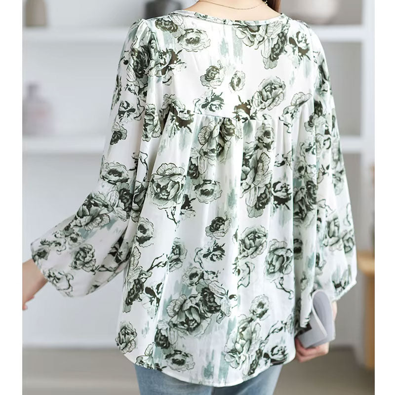 Zoe Floral Flowy Blouse