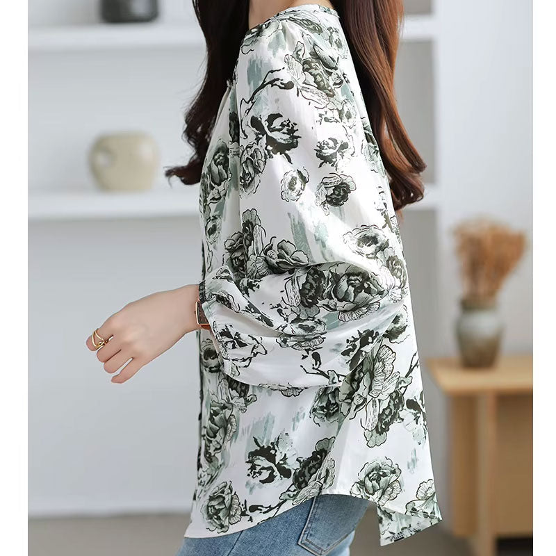 Zoe Floral Flowy Blouse