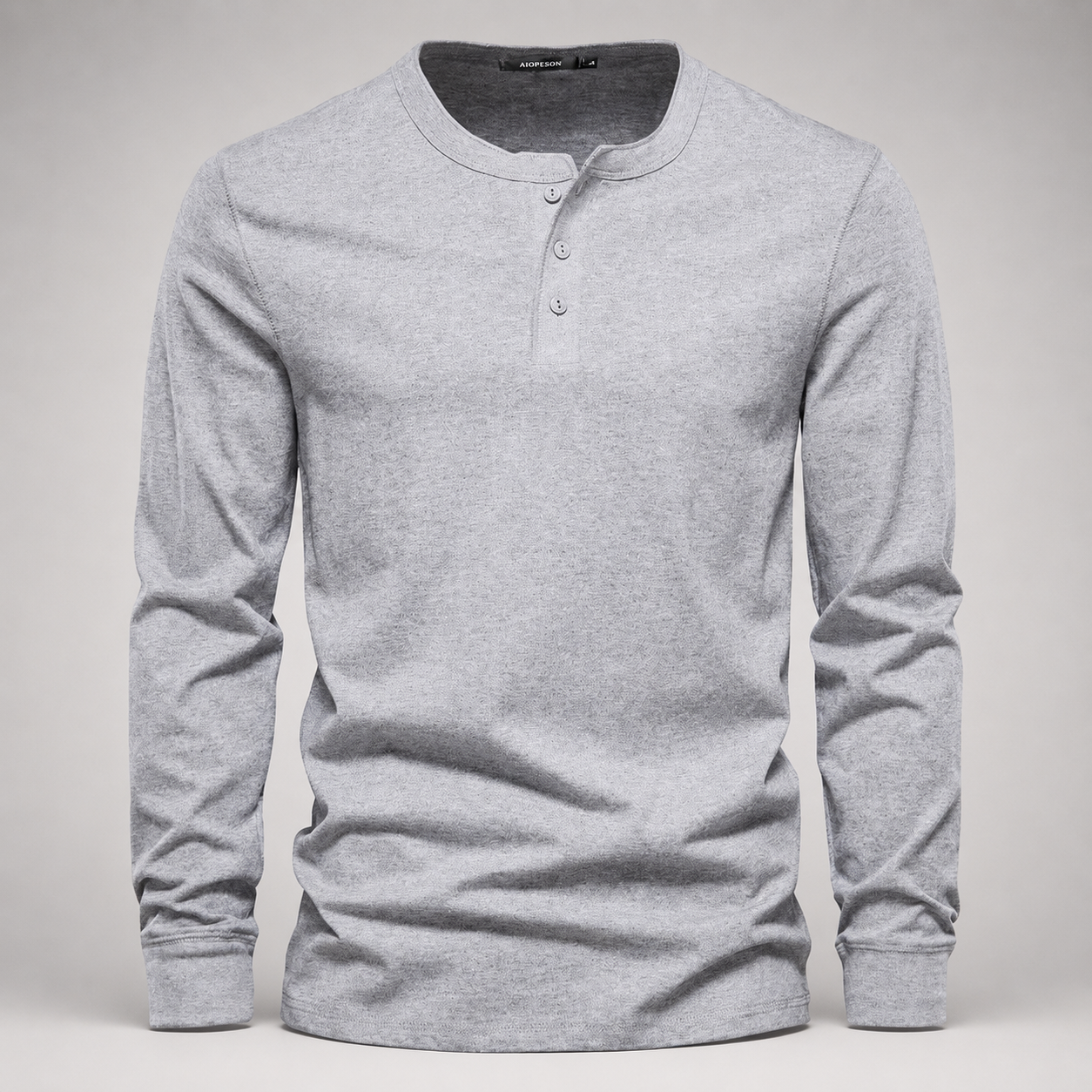Grayson Men’s Long-Sleeve Henley Shirt