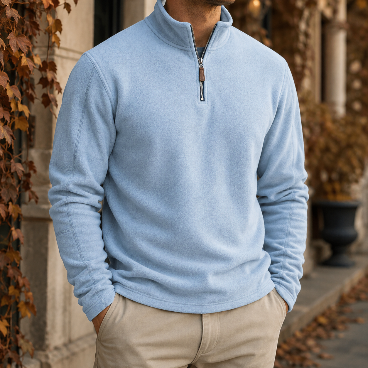 Callum Men’s Half-Zip Fleece Pullover