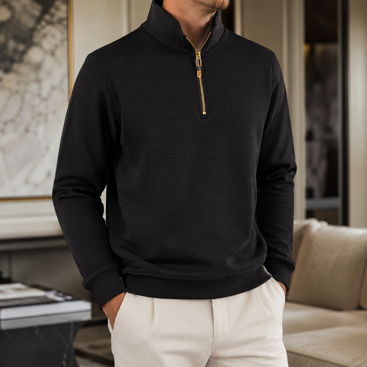 Declan Men’s Quarter-Zip Pullover