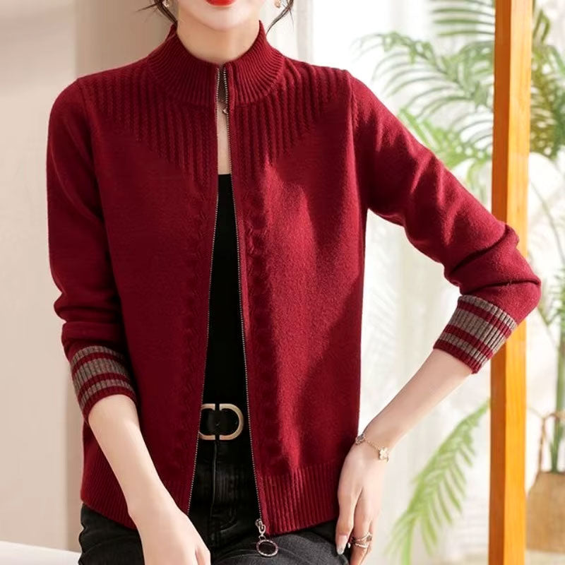 Anne Turtleneck Cardigan