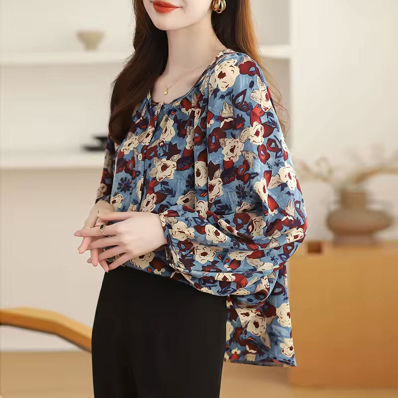 Zoe Floral Flowy Blouse