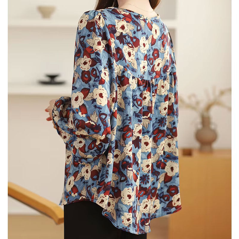 Zoe Floral Flowy Blouse