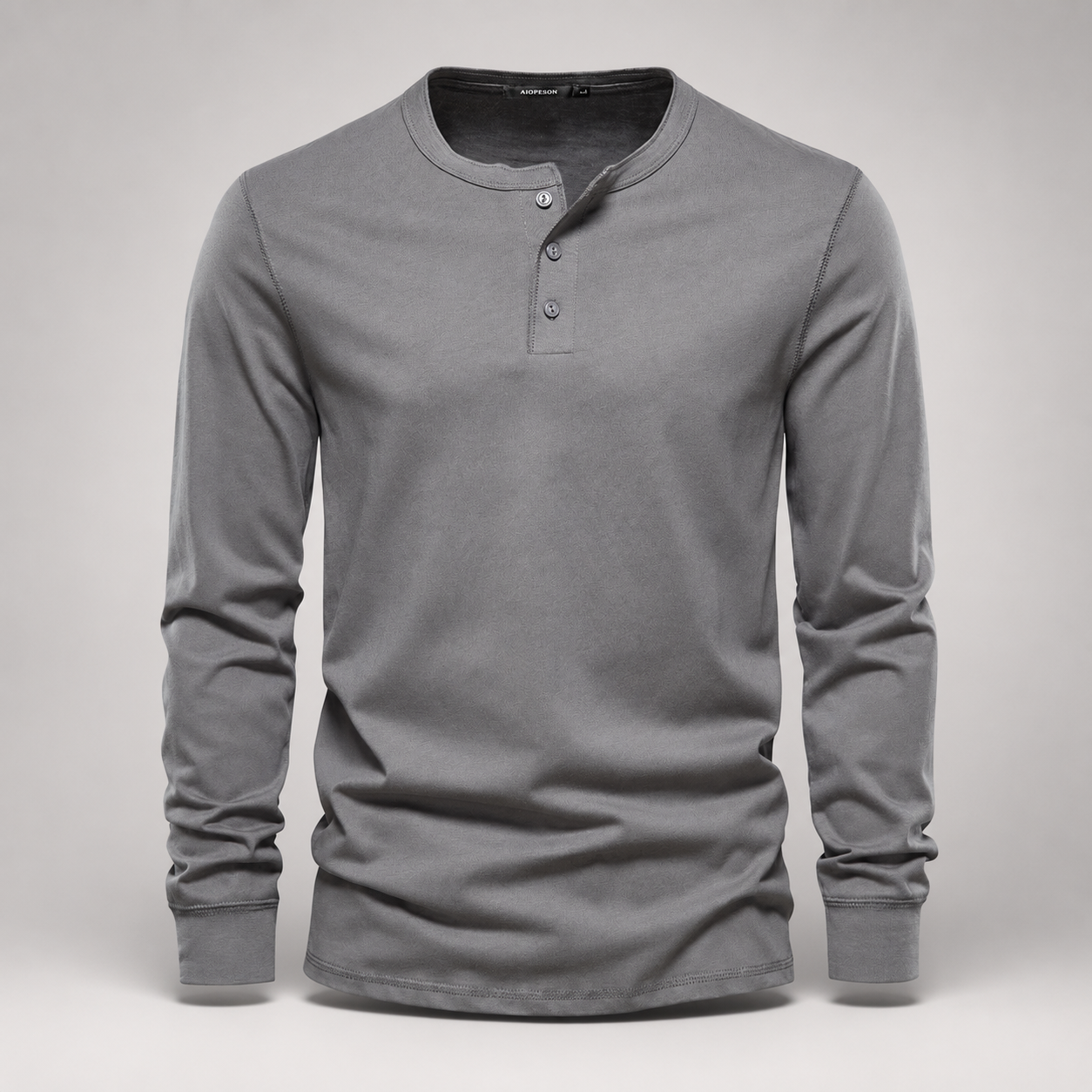 Grayson Men’s Long-Sleeve Henley Shirt