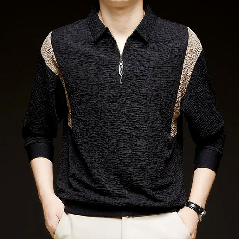 ANDREWS LONG SLEEVE POLO SHIRT