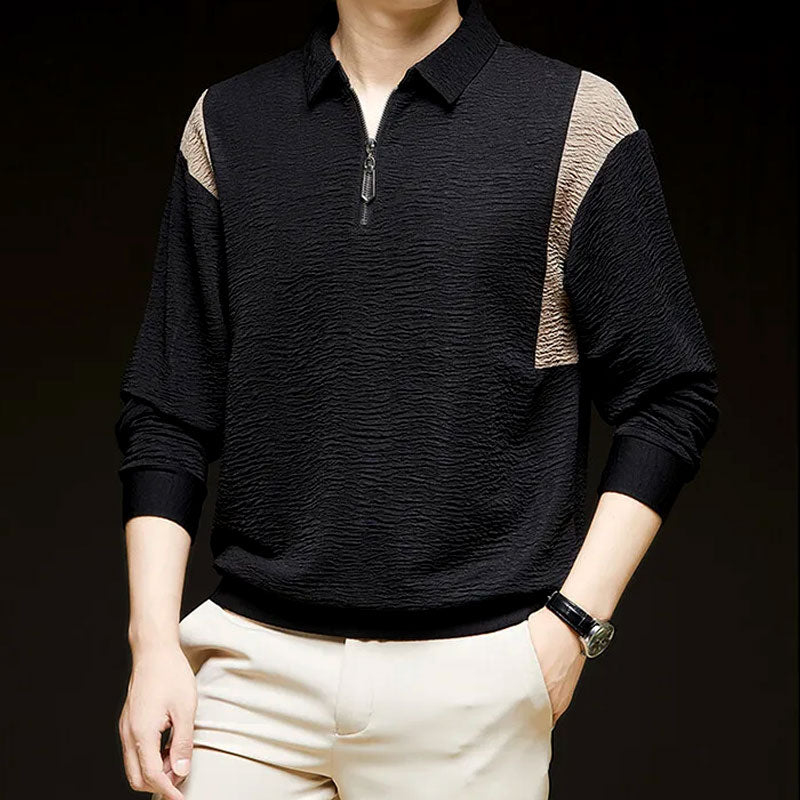 ANDREWS LONG SLEEVE POLO SHIRT