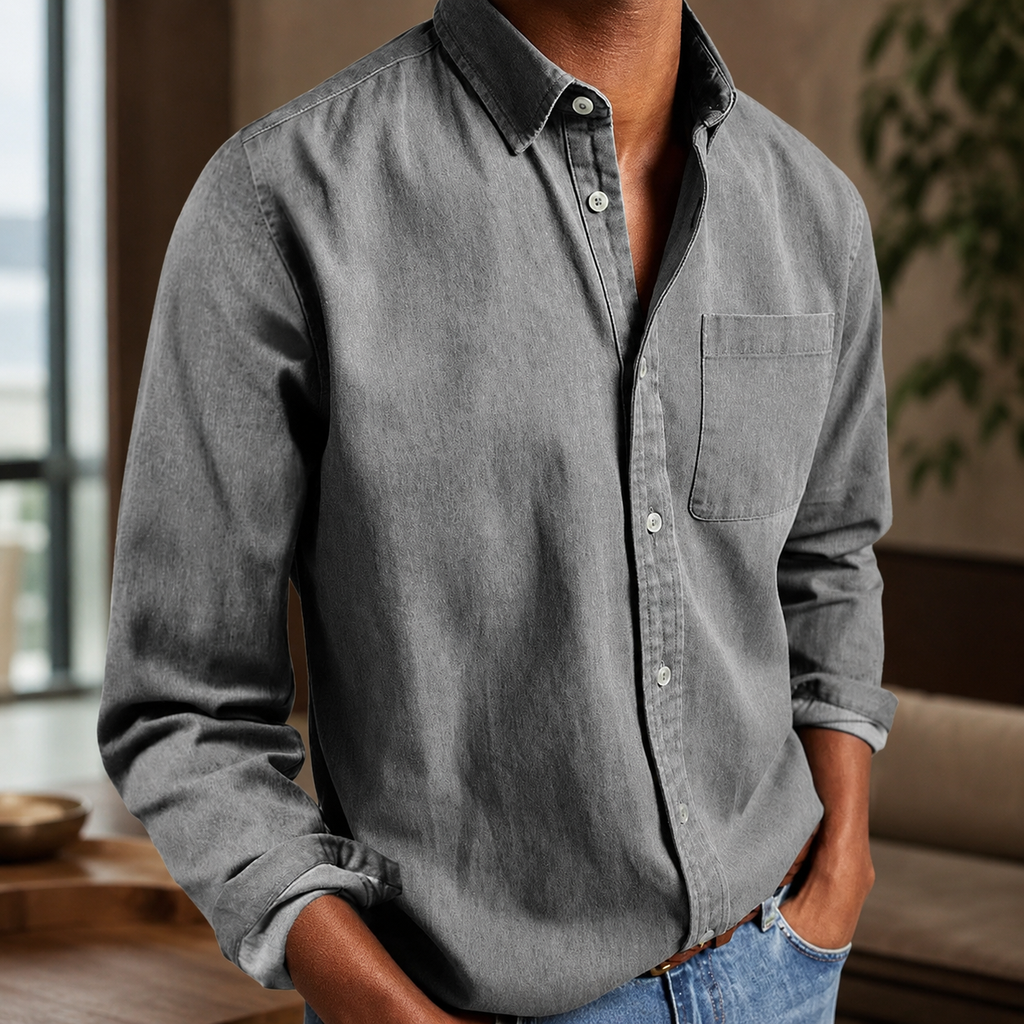 Sebastian Men’s Long Sleeve Button-Down Shirt