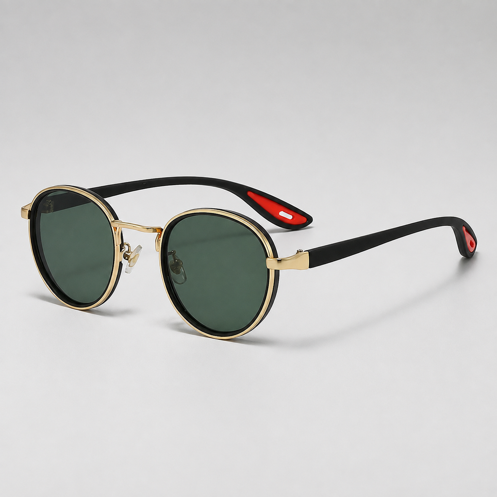 Adrian Round Frame Sunglasses
