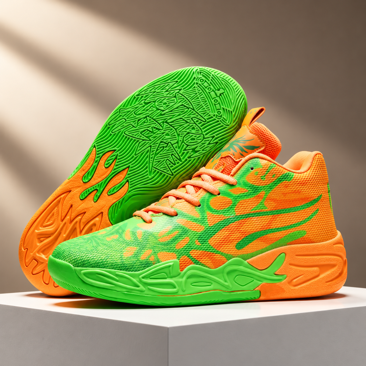 Morgan AeroFlex High-Top Basketball Sneakers – Multicolor Performance Court Shoes