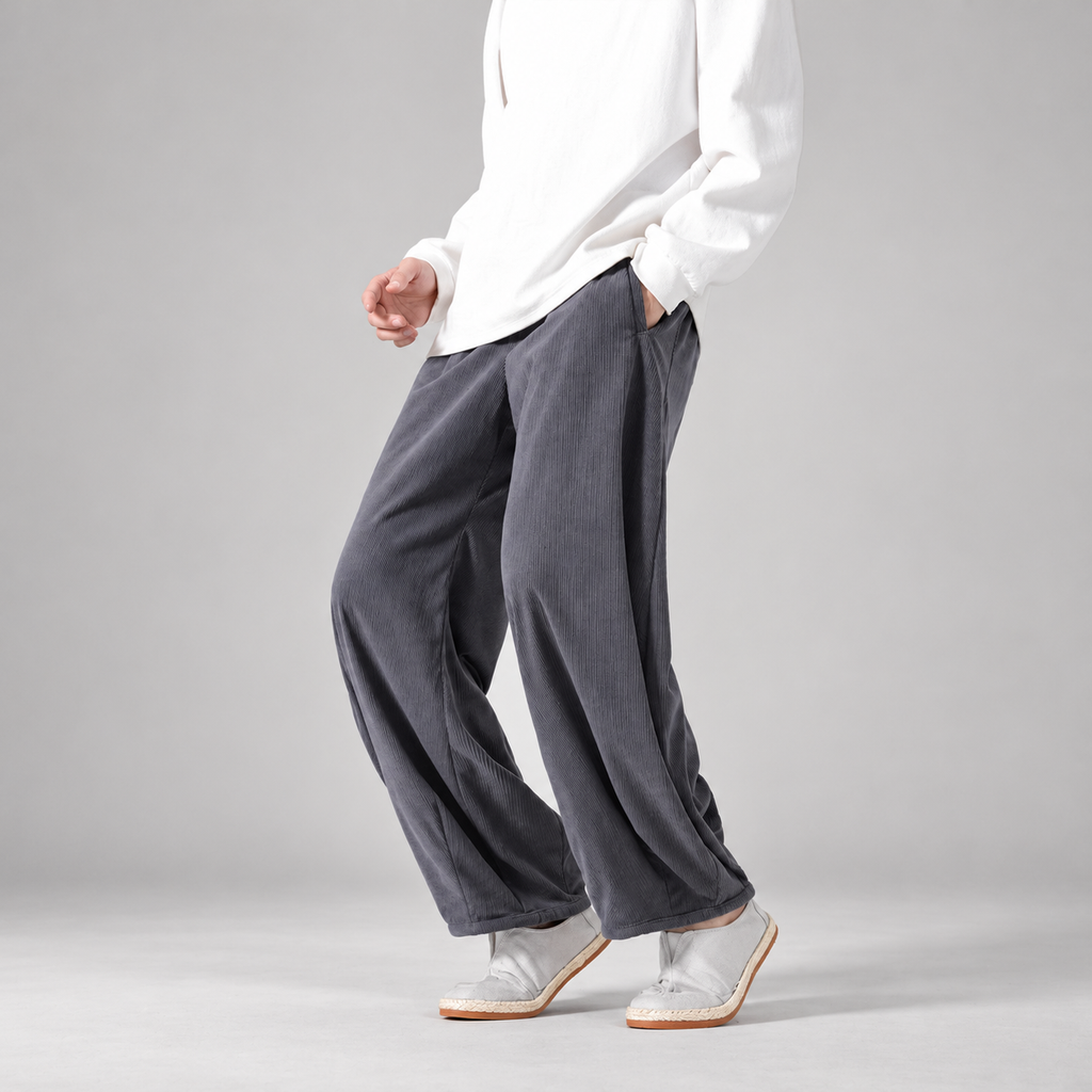 Lucien Men's Relaxed Corduroy Balloon Pants