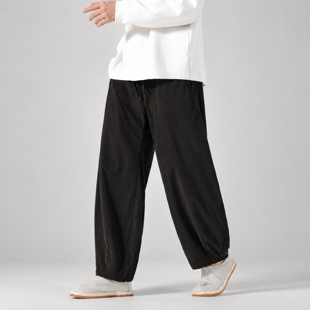 Lucien Men's Relaxed Corduroy Balloon Pants