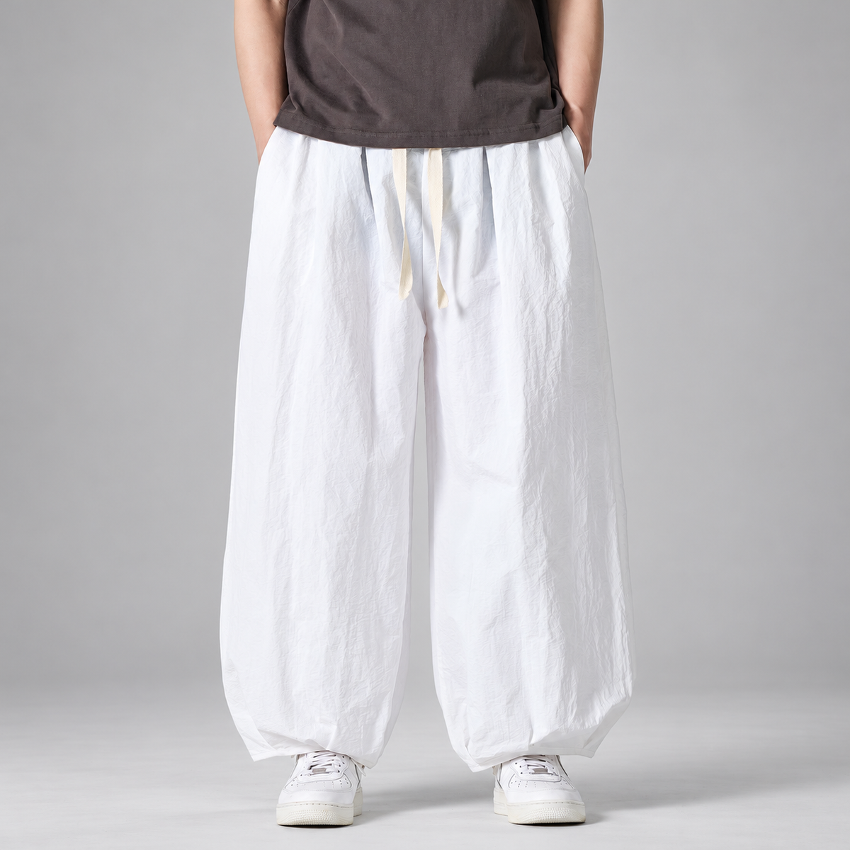 Lucien Men’s Relaxed Fit Drawstring Pants with Side Pockets