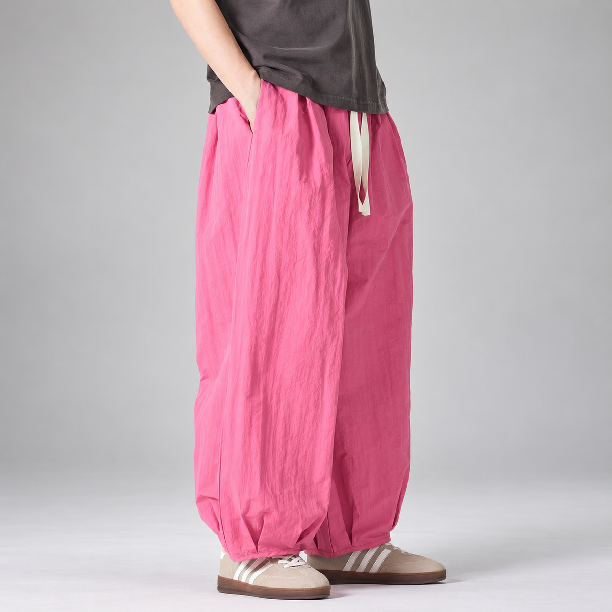 Lucien Men’s Relaxed Fit Drawstring Pants with Side Pockets
