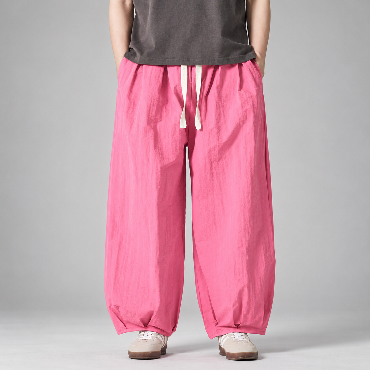 Lucien Men’s Relaxed Fit Drawstring Pants with Side Pockets