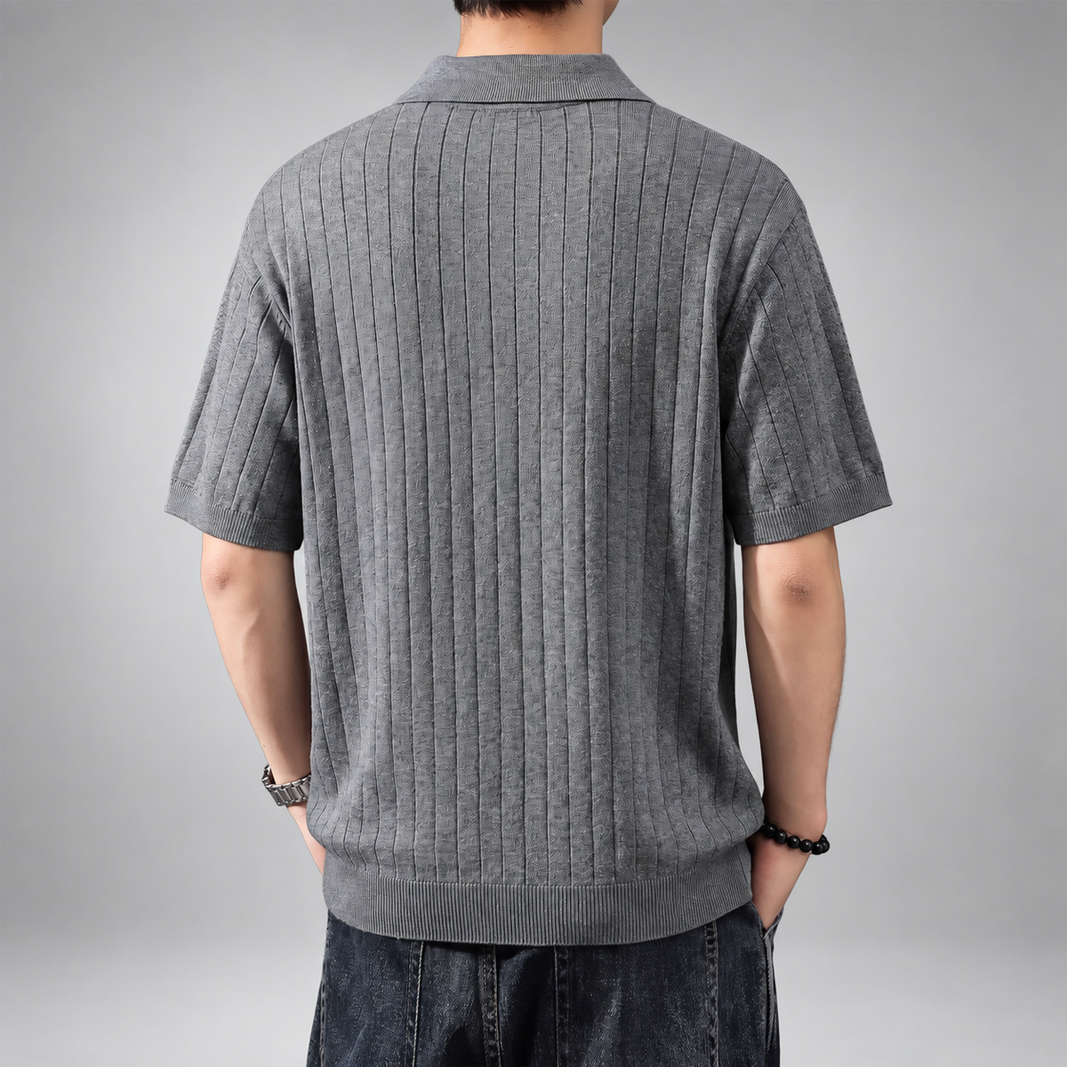 Ottavio Men's Short Sleeve Knit Polo