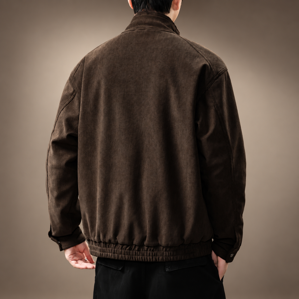 Henbury Men's Casual Textured Jacket