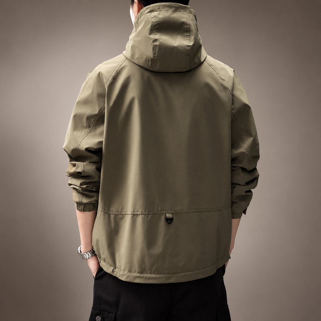 Adrian Men’s Hooded Utility Jacket