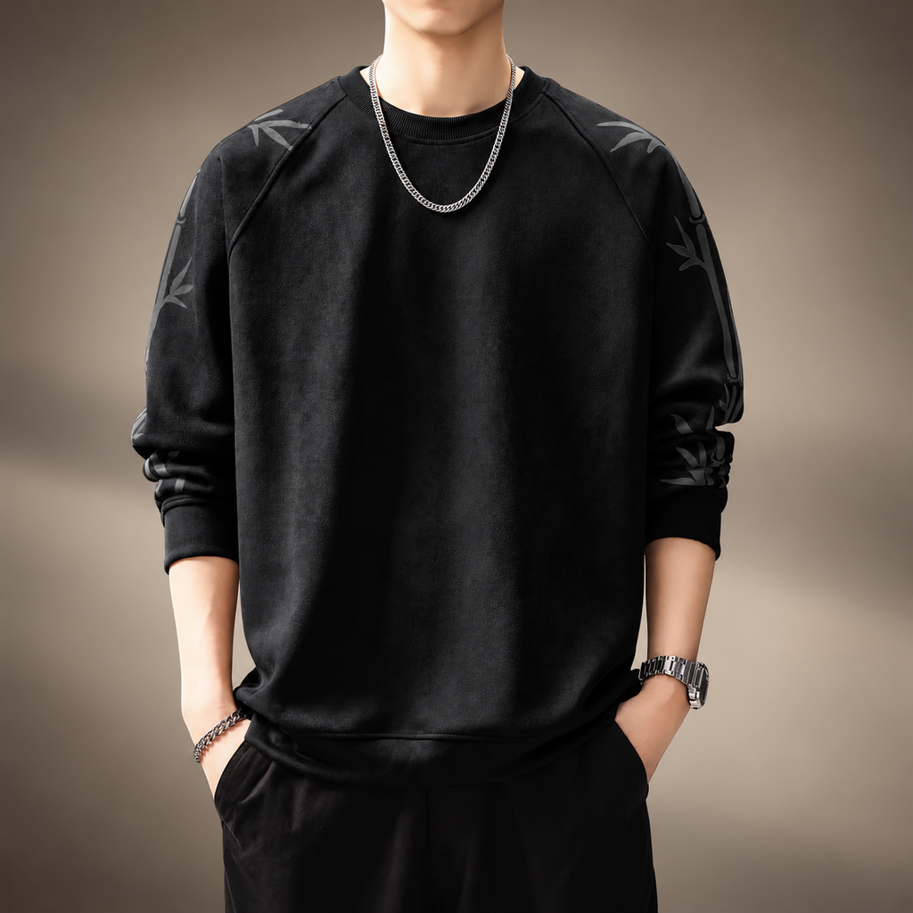 Etienne Men’s Graphic Sleeve Raglan Pullover