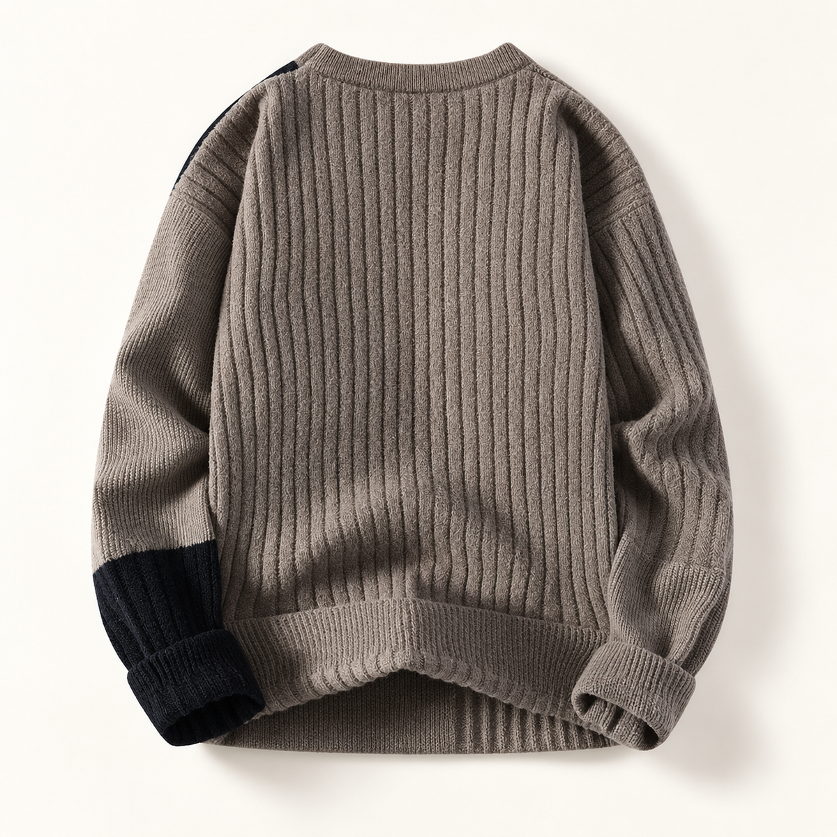 Harrison Colorblock Crewneck Knit Sweater