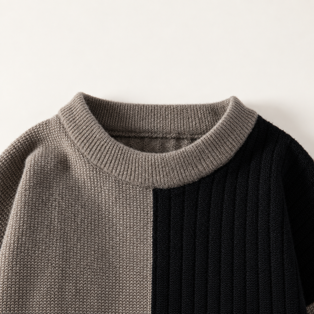 Harrison Colorblock Crewneck Knit Sweater