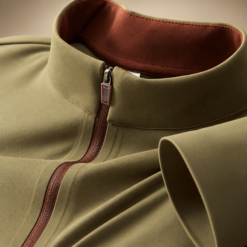 Ellis Men’s Long-Sleeve Quarter-Zip Pullover