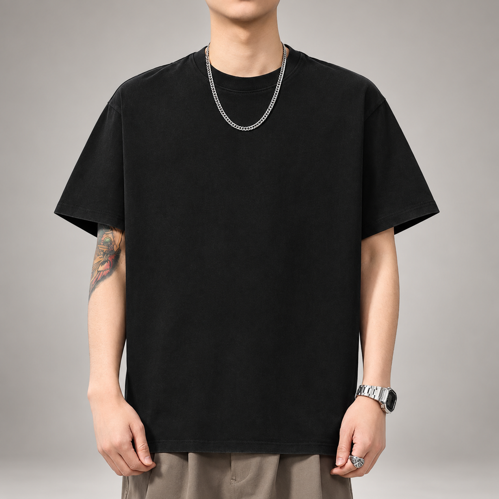Luca Men’s Oversized Crewneck T-Shirt
