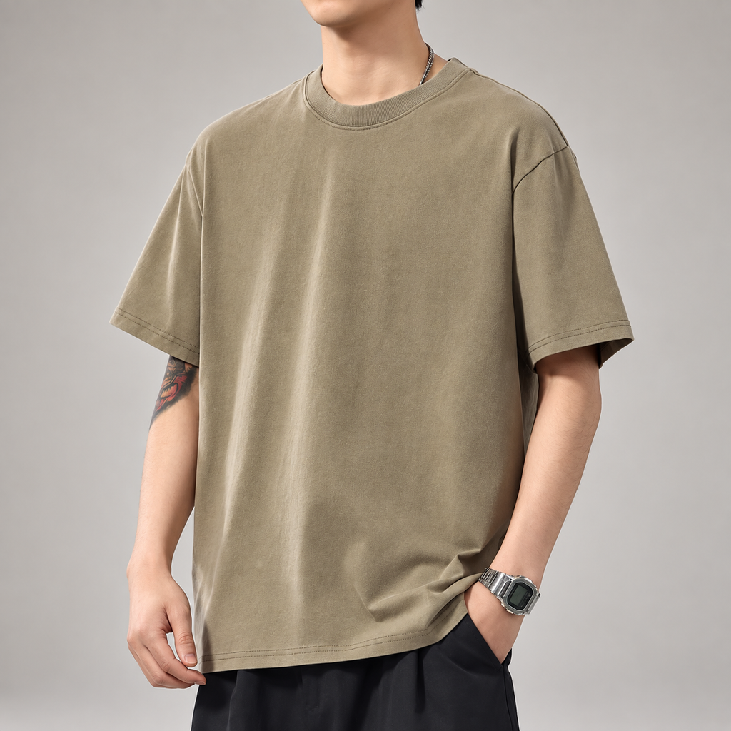 Luca Men’s Oversized Crewneck T-Shirt