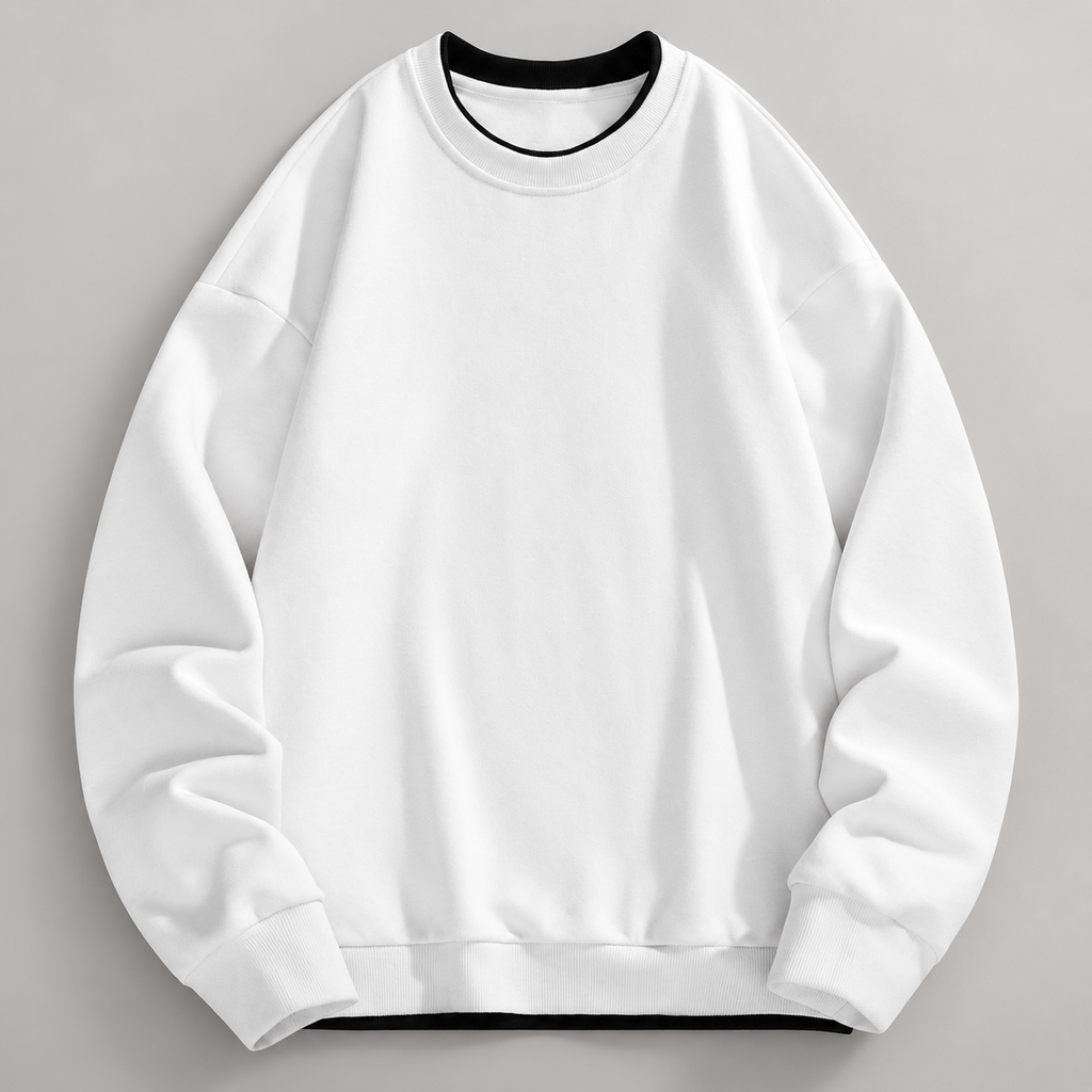 Dorian Layered-Look Crewneck Sweatshirt