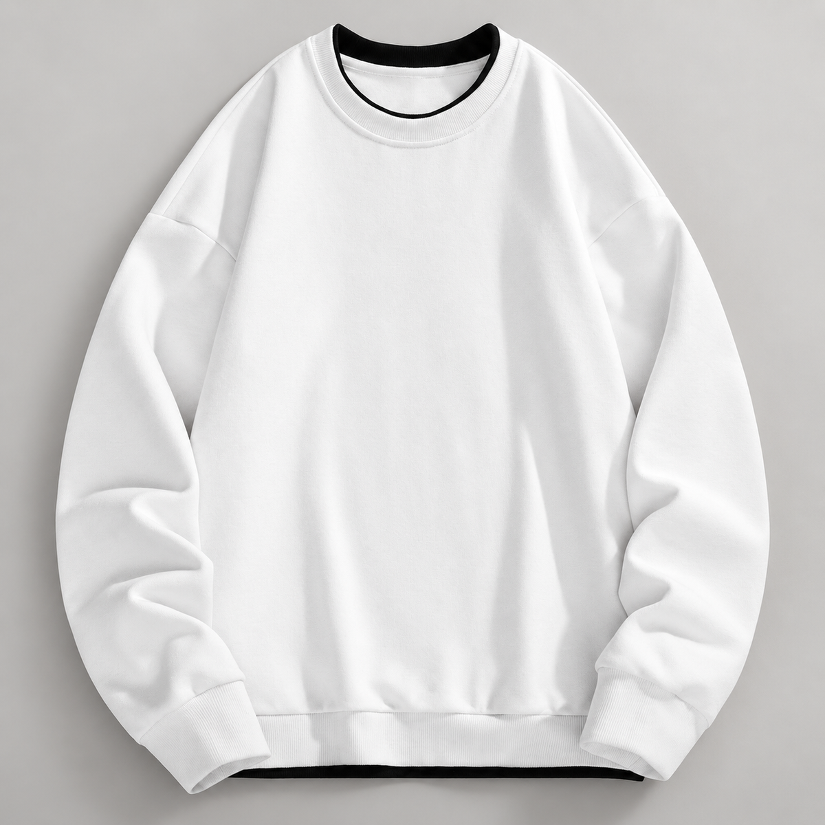 Dorian Layered-Look Crewneck Sweatshirt