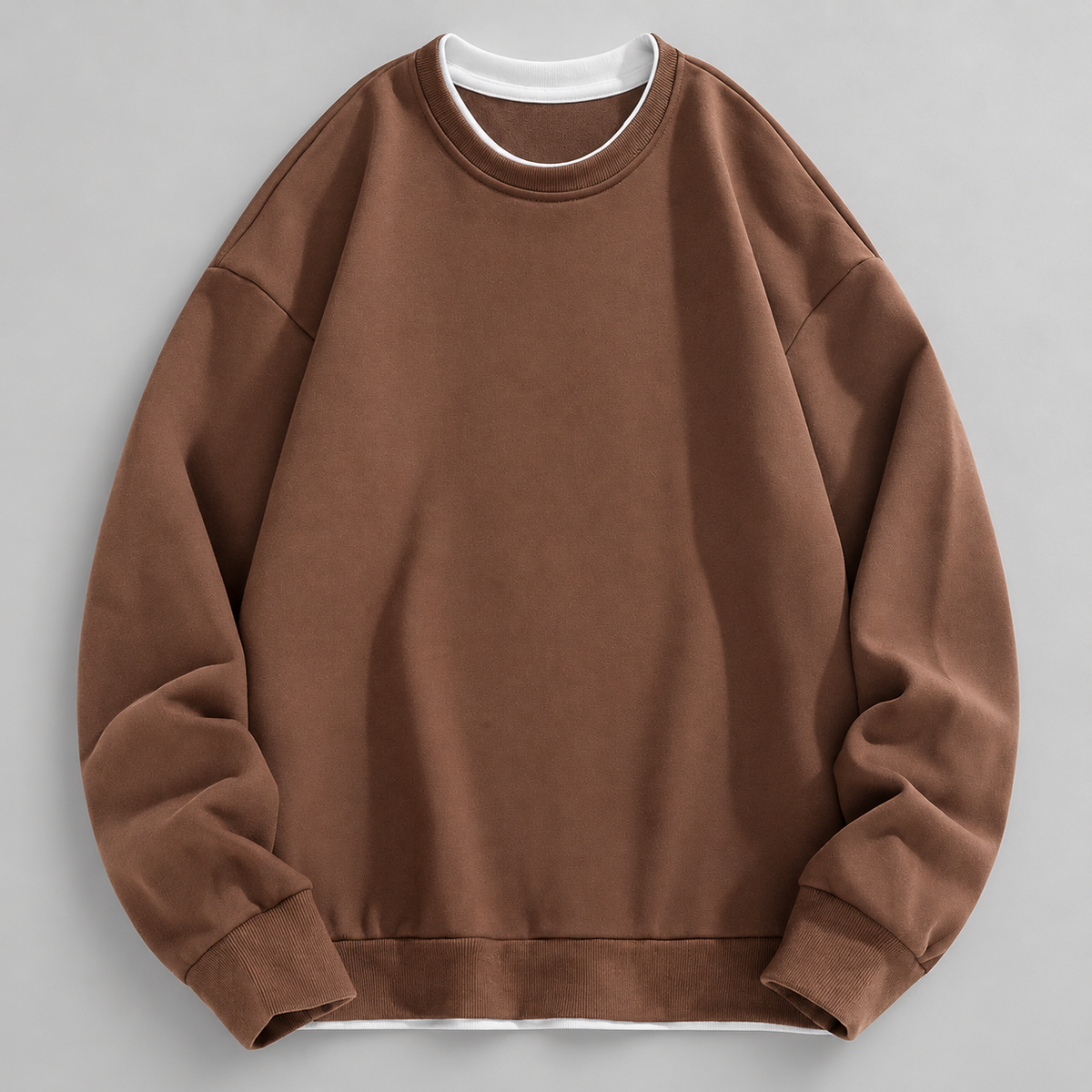 Dorian Layered-Look Crewneck Sweatshirt